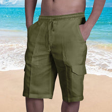 Ladda upp bild till gallerivisning, Men's Casual Linen Shorts
