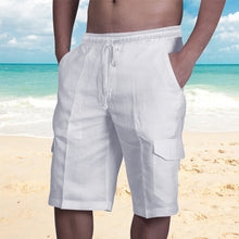 Ladda upp bild till gallerivisning, Men's Casual Linen Shorts