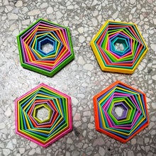 Ladda upp bild till gallerivisning, Jenga med magisk stjärna och variation
