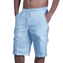 Ladda upp bild till gallerivisning, Men's Casual Linen Shorts