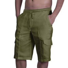 Ladda upp bild till gallerivisning, Men's Casual Linen Shorts
