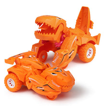 Ladda upp bild till gallerivisning, Transformerande glidande dinosaurieleksaksbil