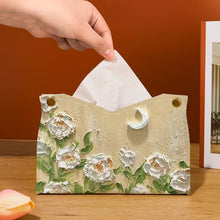 Ladda upp bild till gallerivisning, Servettbox Överdrag Med Oljemålningstryck