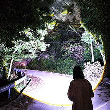 Ladda upp bild till gallerivisning, LED-uppladdningsbara ficklampa