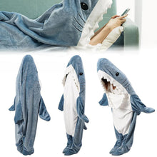 Ladda upp bild till gallerivisning, Shark pyjamas i ett stycke