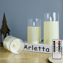 Ladda upp bild till gallerivisning, đŻïž3D-glas realistiskt varmt ljus LED-ljus