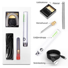 Ladda upp bild till gallerivisning, USB bärbar elektrisk lödkolvset