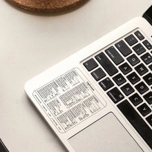 Ladda upp bild till gallerivisning, ⌨️Keyboard Genvägsdekaler(3 st)