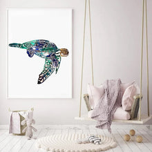 Ladda upp bild till gallerivisning, Metallprydnader på marina djur - present till naturälskare