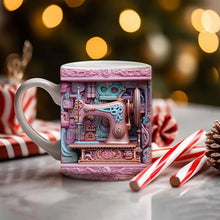 Ladda upp bild till gallerivisning, 3D Sewing Machine Printed Water Cup