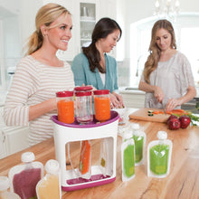 Ladda upp bild till gallerivisning, DIY Squeeze Station med klämmispåse | Barnmat | Gör egen fruktpure