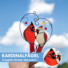 Ladda upp bild till gallerivisning, Kardinal fågel | Fönster dekoration