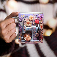 Ladda upp bild till gallerivisning, 3D Sewing Machine Printed Water Cup