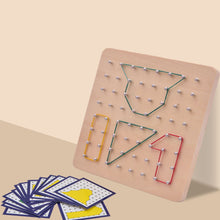 Ladda upp bild till gallerivisning, Geoboard av trä
