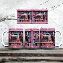 Ladda upp bild till gallerivisning, 3D Sewing Machine Printed Water Cup