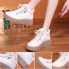 Ladda upp bild till gallerivisning, Populära lågskurna stövlar med tjock sula