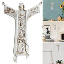 Ladda upp bild till gallerivisning, Uppstånden Kristusväggkorset Jesusfigurer