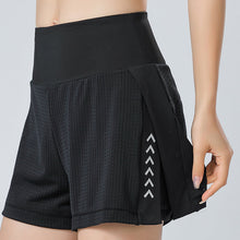 Ladda upp bild till gallerivisning, Andningsbar tvålagers lös sidoficka träningsshorts