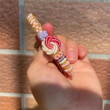 Ladda upp bild till gallerivisning, đ©·Till min dotter/barnbarnsdotter đ©· - Armband med knut av persikoblommor