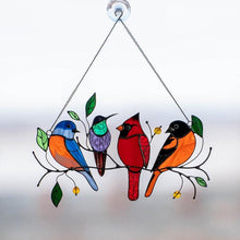 Ladda upp bild till gallerivisning, Färgglada fåglar | Hängande dekoration | 🎁🎄julklapp🐦
