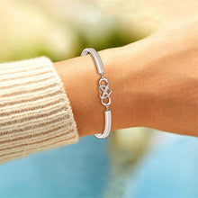 Ladda upp bild till gallerivisning, Kom alltid ihåg att jag älskar dig mamma Forever Love Hjärt Armband