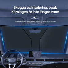 Ladda upp bild till gallerivisning, Vindrute solskyddsfilt - hopfällbar solskärm