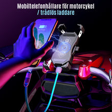 Ladda upp bild till gallerivisning, Trådlös laddare för mobiltelefoner för motorcykel
