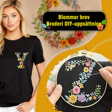 Ladda upp bild till gallerivisning, Bokstäver Broderi | Gör det själv- paket
