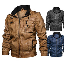 Ladda upp bild till gallerivisning, Rodeo skinnjacka i vintagestil