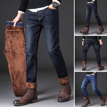 Ladda upp bild till gallerivisning, Male Loose Stretchy Denim Straight Pants