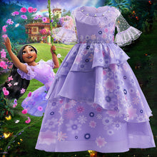 Ladda upp bild till gallerivisning, Flickor princess cosplay volang tutu klänning