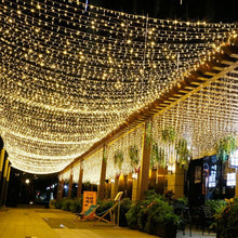 Ladda upp bild till gallerivisning, 100 LED solcellsdrivna ljusslingor