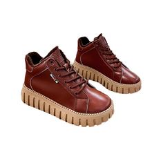 Ladda upp bild till gallerivisning, Populära lågskurna stövlar med tjock sula