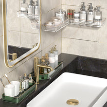 Ladda upp bild till gallerivisning, Väggmonterad hörnhylla utan stansning