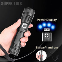 Ladda upp bild till gallerivisning, LED super ljus ficklampa