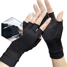 Ladda upp bild till gallerivisning, Copper Arthritis Compression Gloves Updated Version, 1 Pair