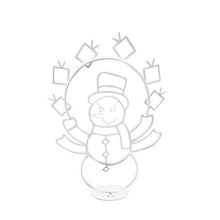 Ladda upp bild till gallerivisning, Lekfullt animerat snöbollsljus