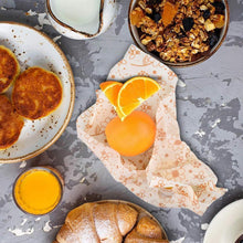 Ladda upp bild till gallerivisning, Organic & Reusable Beeswax Food Wraps – 3 Pcs (S/M/L)