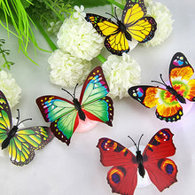 Ladda upp bild till gallerivisning, 3D LED Butterfly Decoration Night Light