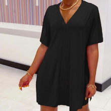 Ladda upp bild till gallerivisning, V-ringad fladdermus ärm topp & short set