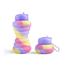 Ladda upp bild till gallerivisning, Söta hopfällbara vattenflaskor i silikon