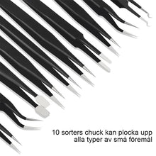 Ladda upp bild till gallerivisning, Pincett i rostfritt stål (10 st)