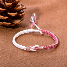 Ladda upp bild till gallerivisning, Linked Together Handgjort flätat armband