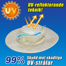 Ladda upp bild till gallerivisning, Solhatt med UV-skydd
