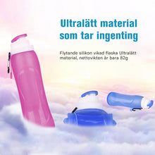 Ladda upp bild till gallerivisning, Vikbara Silikon Vattenflaska