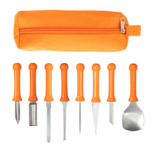 Ladda upp bild till gallerivisning, 8 st Pumpa Carving Kit | Rostfritt Stål