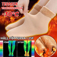 Ladda upp bild till gallerivisning, đ§ŠFörtjockande Vintermjuka Snöstrumpor i Sammet