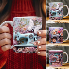 Ladda upp bild till gallerivisning, 3D Sewing Machine Printed Water Cup