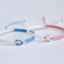 Ladda upp bild till gallerivisning, Linked Together Handgjort flätat armband