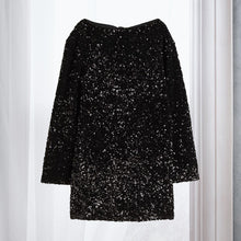 Ladda upp bild till gallerivisning, Kort klänning med paljetter